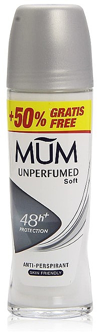 Antyperspirant w kulce Bez zapachu - Mum Unperfumed Roll On Anti-perspirant — Zdjęcie N2