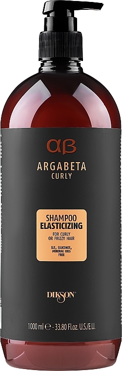 Arganowy szampon do kręconych włosów - Dikson ArgaBeta Curly Shampoo Elasticizing — Zdjęcie N4