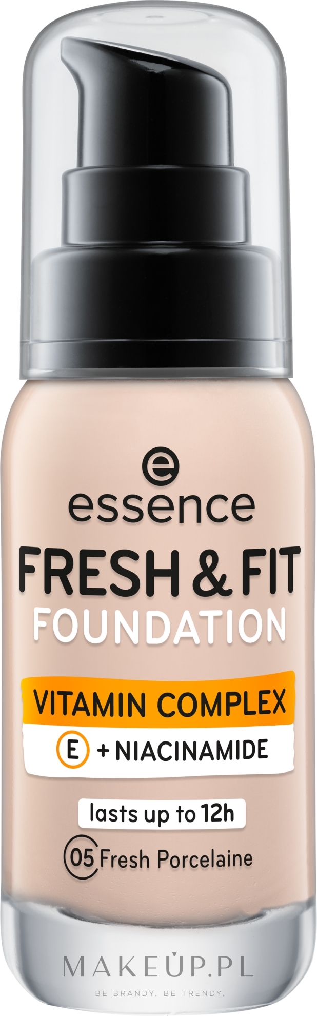 Podkład tonujący do twarzy - Essence Fresh & Fit Vitamin Complex Foundation — Zdjęcie 05 - Fresh Porcelaine