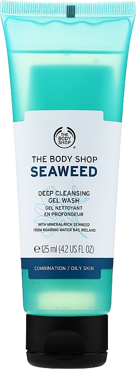 Oczyszczający żel do mycia twarzy - The Body Shop Seaweed Deep Cleansing Gel Wash — Zdjęcie N1