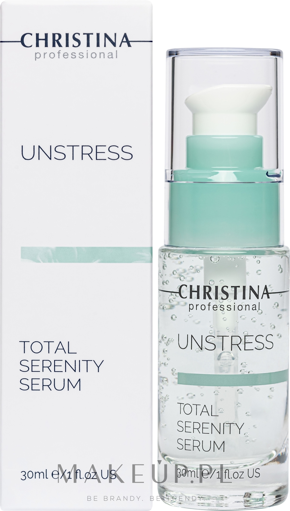 Kojące serum do twarzy - Christina Unstress Total Serenity Serum — Zdjęcie 30 ml