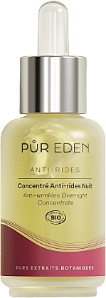 Przeciwzmarszczkowy koncentrat na noc do twarzy - Pur Eden Concentre Anti-Rides Nuit — Zdjęcie N1