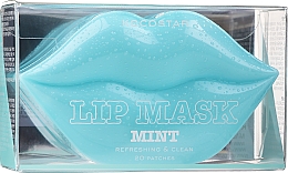 Hydrożelowa maska ​​do ust z zielonych winogron - Kocostar Lip Mask Mint — Zdjęcie N4