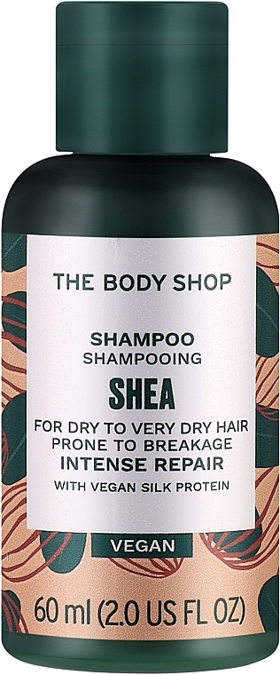 Intensywnie regenerujący szampon do włosów suchych - The Body Shop Shea Intense Repair Shampoo — Zdjęcie N1