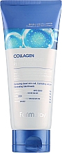 Peelingujący żel do mycia twarzy przeciw wągrom - FarmStay Collagen Water Full Moist Peeling Gel — Zdjęcie N2