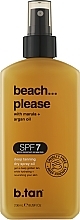 Kup Olej do opalania SPF 7 Beach Please - B.tan Tanning Oil
