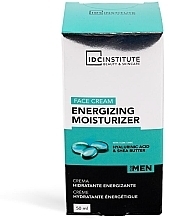 Krem dla mężczyzn z kwasem hialuronowym i masłem shea - IDC Institute Energizing & Moisturizer Men Face Cream — Zdjęcie N2