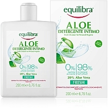 Kup Odświeżający żel do higieny intymnej - Equilibra Aloe Fresh Cleanser For Personal Hygiene