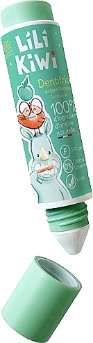 Naturalna pasta do zębów z fluorem 500 ppm Apple - Lilikiwi Natural 500 Ppm Fluoride Toothpaste — Zdjęcie N1