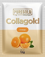 Kolagen z kwasem hialuronowym, witaminą C i cynkiem Pomarańcza - Pure Gold CollaGold Orange Juice — Zdjęcie N3