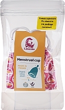 Kup Kubeczek menstruacyjny w różowym woreczku, rozmiar 1 - Lamazuna