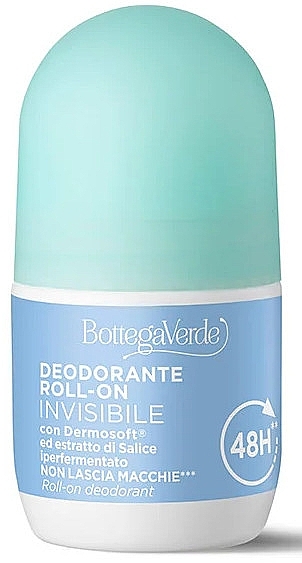 Dezodorant z hiperfermentowanym ekstraktem z wierzby - Bottega Verde 48H Roll-On Deodorant With Dermosoft And Hyperfermented Willow Extract — Zdjęcie N1