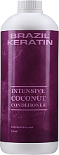 Kokosowa odżywka nawilżająca do włosów suchych - Brazil Keratin Intensive Coconut Conditioner — Zdjęcie N3