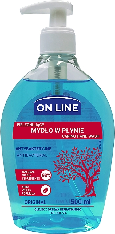 Antybakteryjne mydło w płynie - On Line Antibacterial Soap — Zdjęcie N1