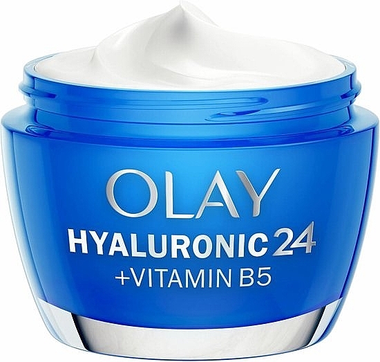 Żel do twarzy z kwasem hialuronowym i witaminą B5 - Olay Regenerist Hyaluronic24 + Vitamin B5 Day Gel — Zdjęcie N2