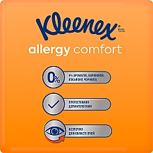 Chusteczki 3-warstwowe, 56 szt. - Kleenex Allergy Comfort — Zdjęcie N5
