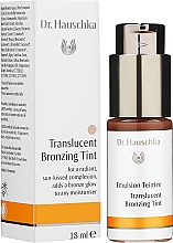 Brązujący fluid do twarzy - Dr Hauschka Translucent Bronzing Tint — Zdjęcie N2