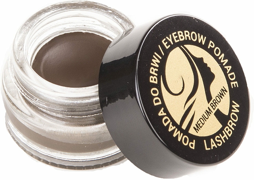Zestaw - Lash Brown Morning Beautiful (brow soap/50g + brow oil/6ml + eyebrow pomade/7g + brush/3pcs) — Zdjęcie N5