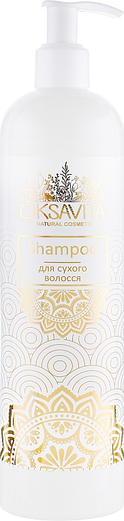 Szampon do włosów suchych Kokos - Oksavita Shampoo — Zdjęcie N1