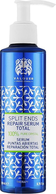 Regenerujące serum do włosów - Valquer Split Ends Repair Serum Total — Zdjęcie N1