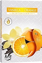 Podgrzewacze zapachowe Wanilia-pomarańcza - Bispol Vanilla Orange Scented Candles — Zdjęcie N1