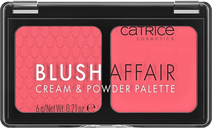 Paletka różów do policzków - Catrice Blush Affair Cream & Powder Palette — Zdjęcie N2