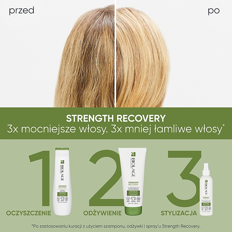 Szampon do włosów "Wzmocnienie" - Biolage Strenght Recovery Shampoo — Zdjęcie N6