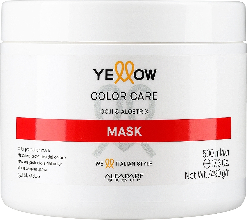 Maska chroniąca kolor włosów - Yellow Color Care Mask