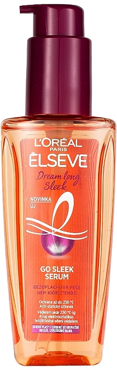 Serum do włosów - L'Oreal Paris Elseve Dream Long Go Sleek Serum — Zdjęcie N1