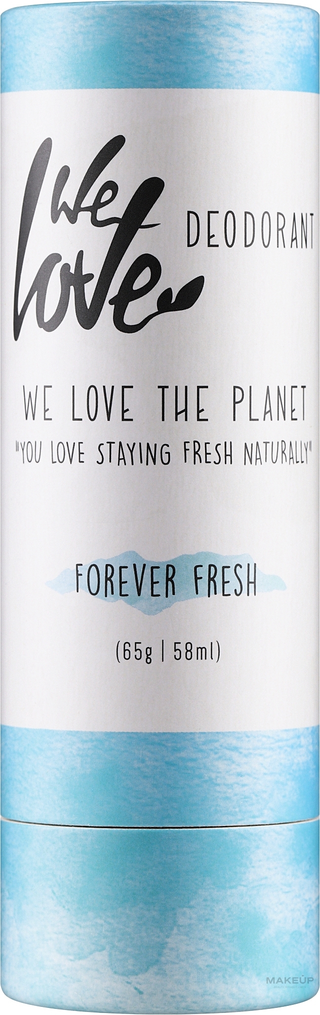 Nawilżający dezodorant w sztyfcie - We Love The Planet Forever Fresh Deodorant Stick  — Zdjęcie 65 g