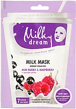 Kup Maska do twarzy w płachcie Jagody acai i malina - Milky Dream