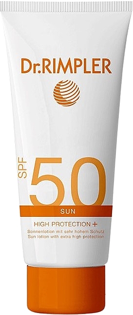 Balsam do ciała z filtrem przeciwsłonecznym - Dr. Rimpler Sun High Protection+ SPF 50 — Zdjęcie N1