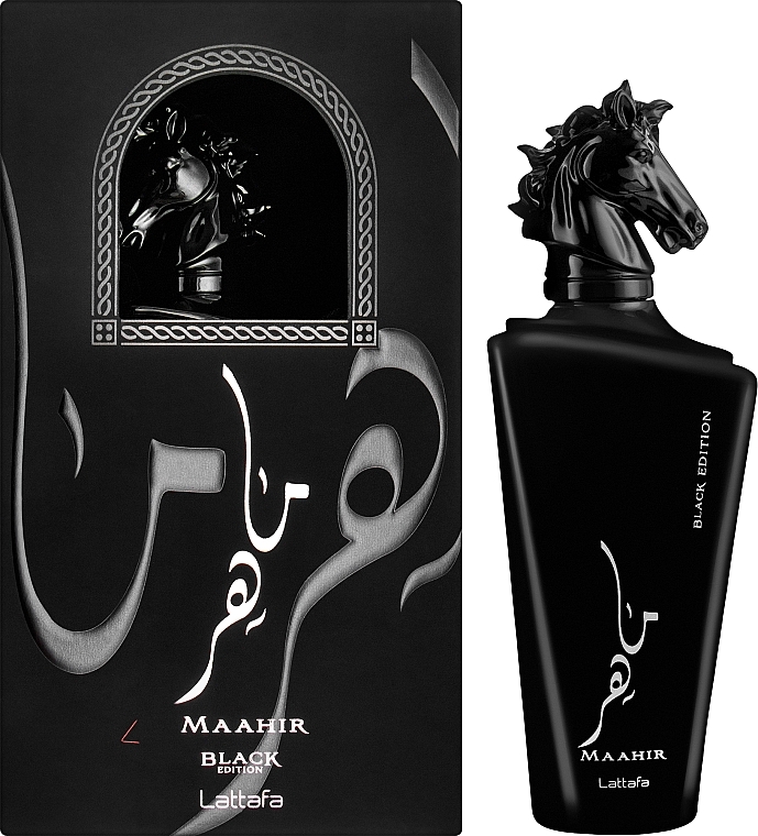 Lattafa Perfumes Maahir Black Edition - Woda perfumowana — Zdjęcie N2