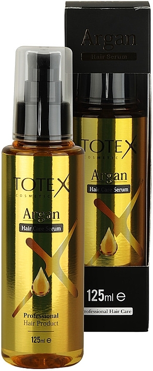 Serum do włosów z olejkiem arganowym - Totex Cosmetic Argan Hair Care Serum — Zdjęcie N1