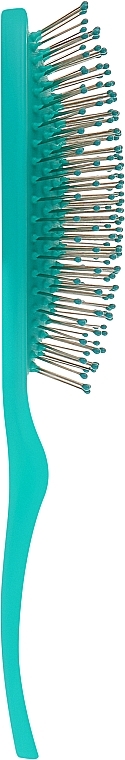 Szczotka do włosów, niebieska - Titania Haircare Oval Brush Blue — Zdjęcie N2