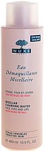 Woda micelarna do demakijażu z płatkami róży - Nuxe Micellar Cleansing Water With Rose Petals — Zdjęcie N2