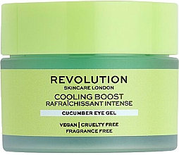 Kup Krem pod oczy z ogórkiem - Revolution Skincare Cooling Boost Cucumber Eye Gel