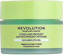 Krem pod oczy z ogórkiem - Revolution Skincare Cooling Boost Cucumber Eye Gel — Zdjęcie N1