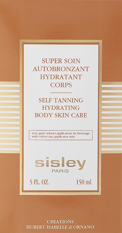 Nawilżający krem brązujący do ciała - Sisley Self Tanning Hydrating Body Skin Care