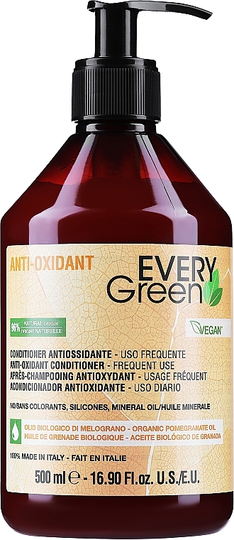 Antyoksydacyjna odżywka do włosów - EveryGreen Anti-Oxidant Conditioner — Zdjęcie N3