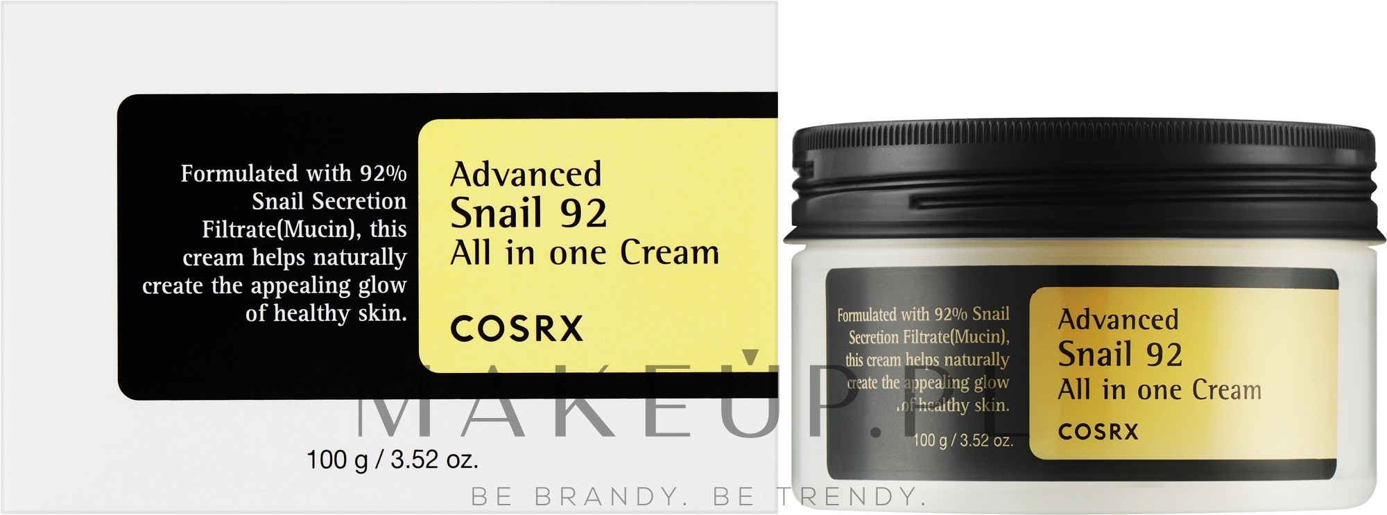 Uniwersalny krem do twarzy ze śluzem ślimaka - COSRX Advanced Snail 92 All In One Cream — Zdjęcie 100 ml