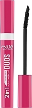 Tusz do rzęs 2w1 - Maxi Color 2in1 Duos Volume&Curl — Zdjęcie N1