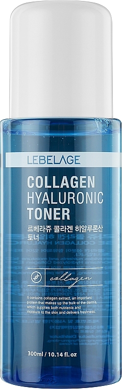 Kolagenowo-hialuronowy tonik do twarzy - Lebelage Collagen Hyaluronic Toner — Zdjęcie N1