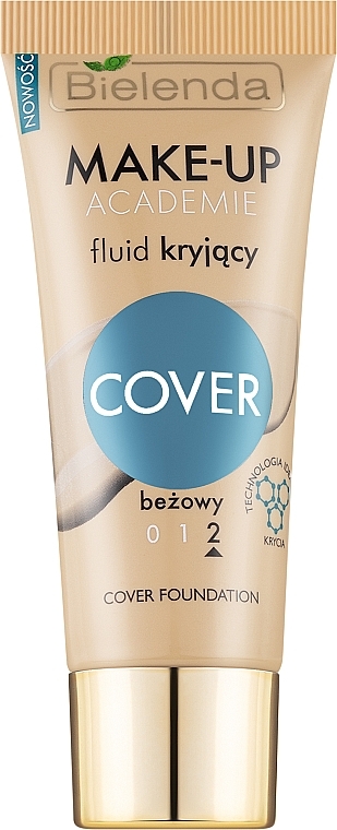 Fuid kryjący - Bielenda Make-Up Academie Cover Fluid — Zdjęcie N1