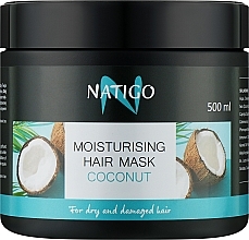 Kup Kokosowa nawilżająca maska do włosów - Natigo Repairing Hair Mask