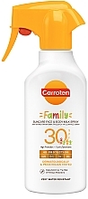 Mleczko w sprayu z filtrem przeciwsłonecznym dla całej rodziny - Carroten Family Suncare Face & Body Milk Spray SPF30 — Zdjęcie N1