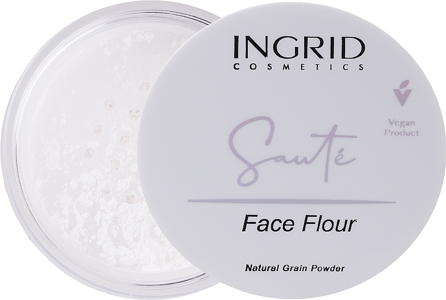 Sypki puder do twarzy - Ingrid Cosmetics Saute Face Flour