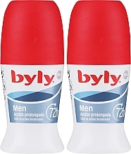 Kup Zestaw - Byly For Men Deodorant Roll-On (2xdeo/50ml)