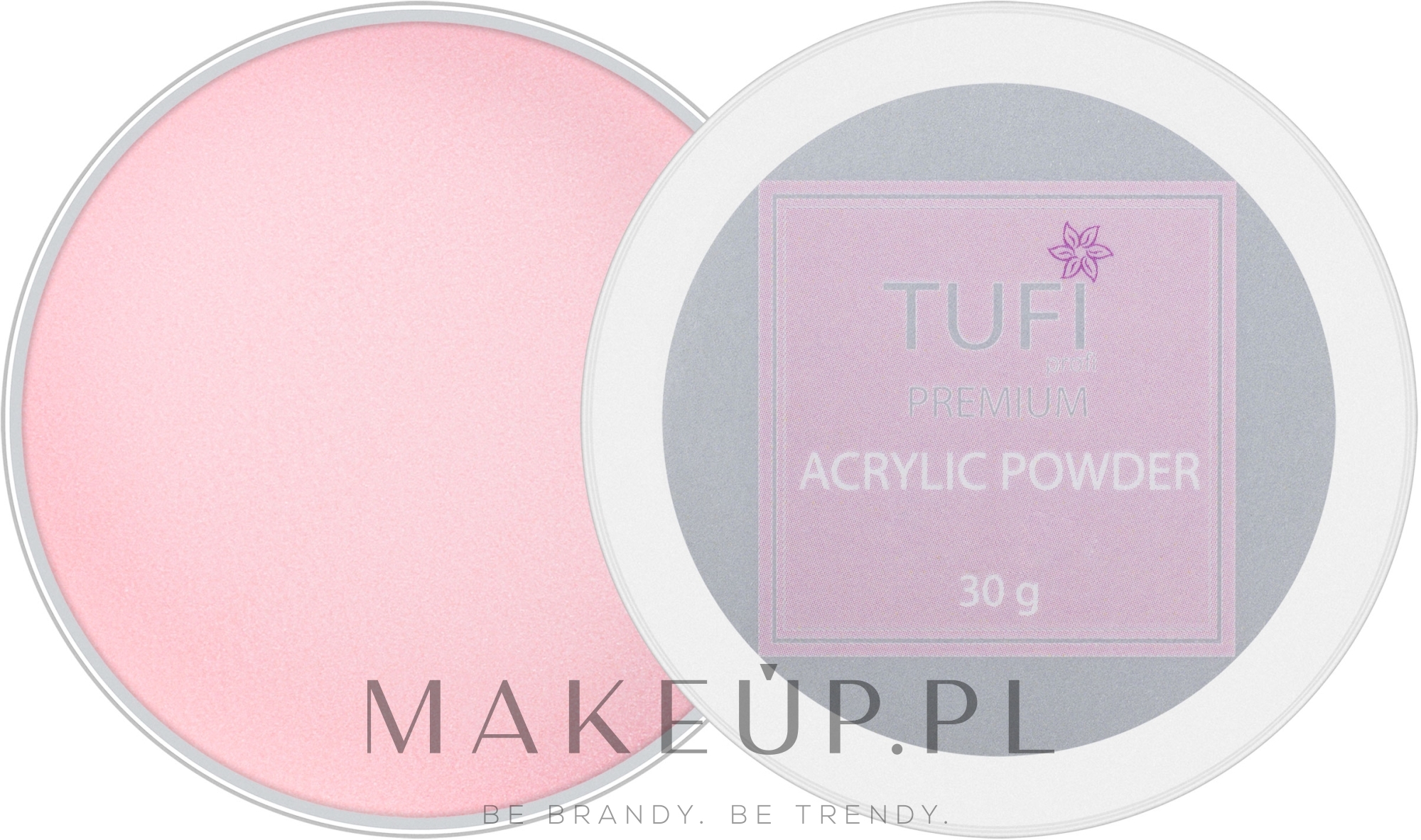 Proszek akrylowy, 30 g - Tufi Profi Premium Acrylic Powder — Zdjęcie 003 - Dream