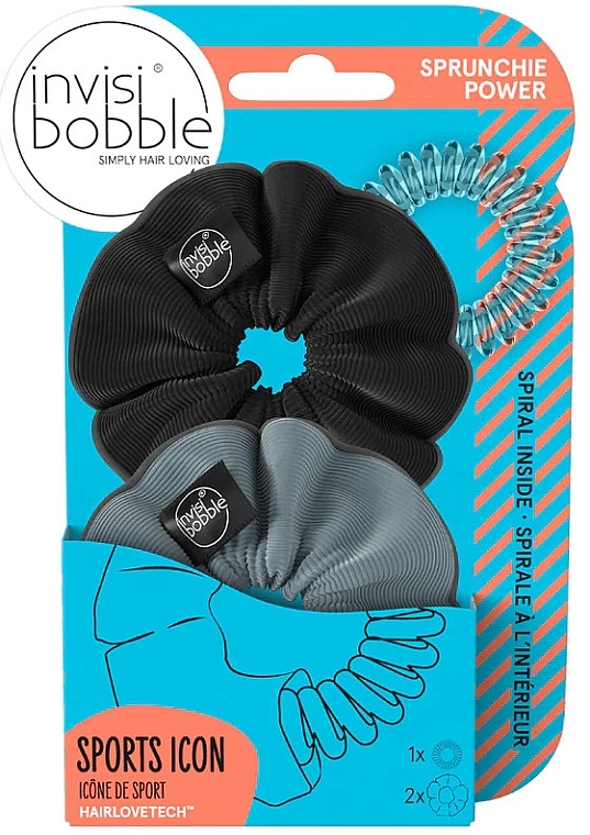 Zestaw do kąpieli - Invisibobble Sprunchie Duo Been There Run That (h/ring/2pcs)  — Zdjęcie N1